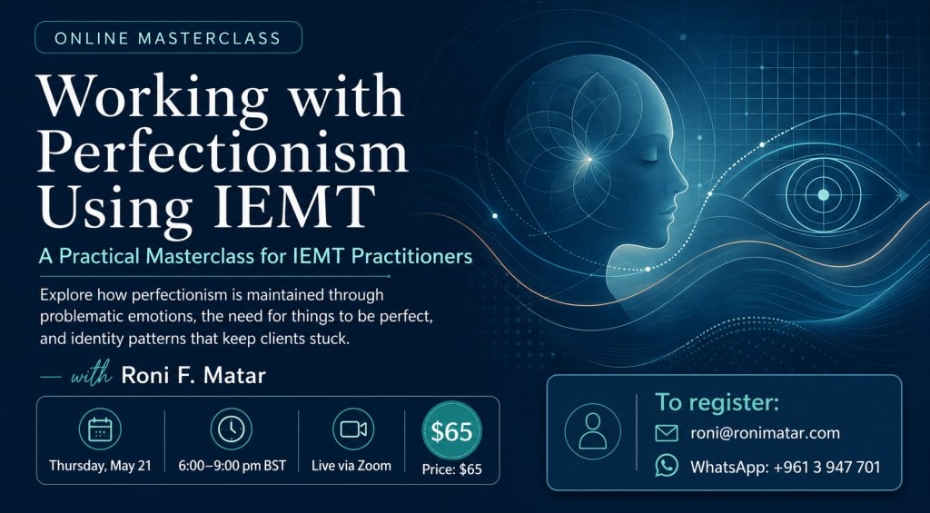 Using IEMT for Perfectionism