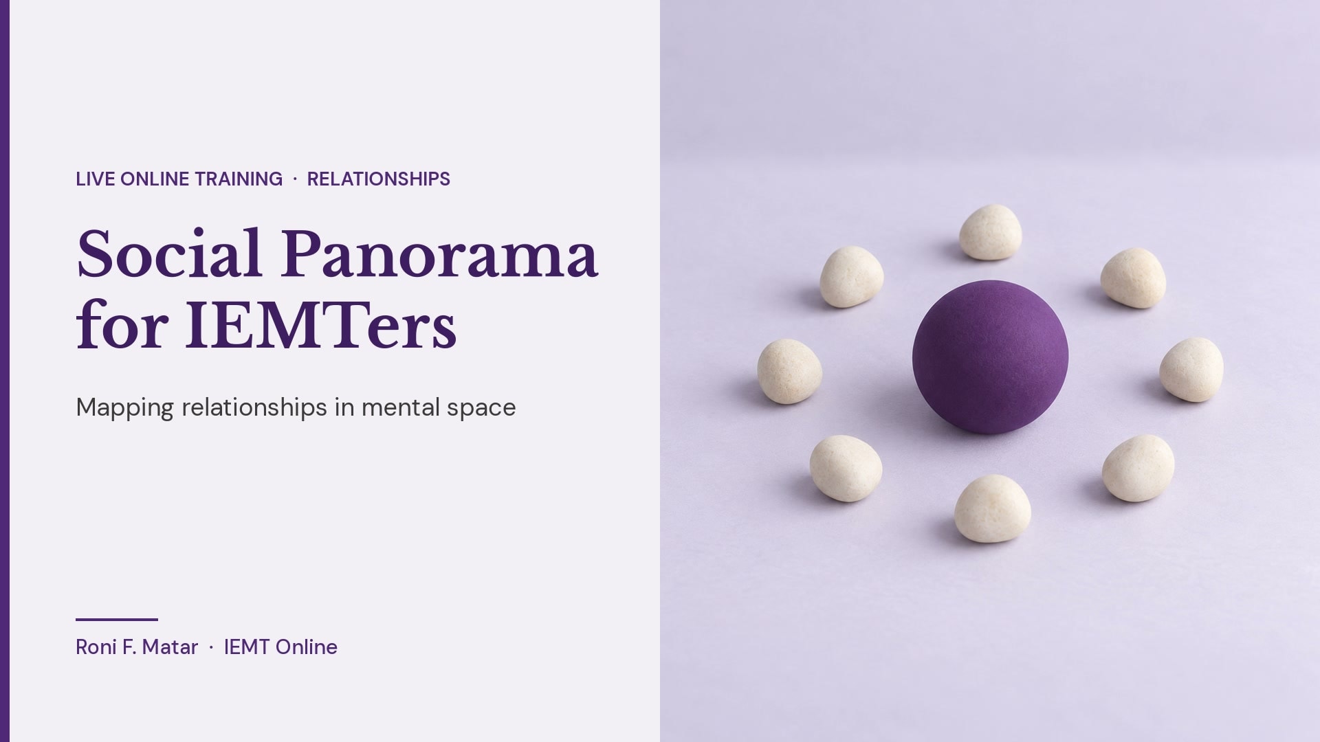 Social Panorama for IEMTers - June 2026